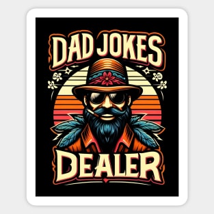 Dad Jokes Dealer Sticker